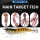 thumbnail image 5 of Señuelo De Pesca De Calamar Cebos biónicos para camarones, señuelo de pesca fluorescente de 11,5 cm para pesca nocturna en agua dulce, 5 of 7