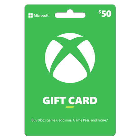 Xbox $50 Gift Card [Physical]