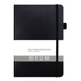 thumbnail image 2 of 2027 A5 Leather Hardcover Planner, 384 pages, includes monthly, weekly, and daily calendars, pen holder, and flexible seal. Suitable for work and home use., 2 of 5