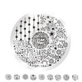 thumbnail image 3 of Flower Women Polish Stamping Nails Templates Sexy Beauty Image Nail Art Stamp Plates Nail Stencils, 3 of 10