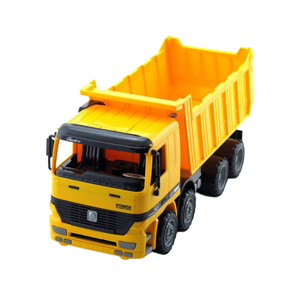 Children's Beach Transport Car Model Inertia Dump Truck Pull Back Car