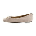 thumbnail image 2 of Vionic Klara Women's Flats Peach Suede Size 7.5 M, 2 of 8