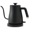 thumbnail image 1 of Electric Gooseneck Kettle Coffee Tea Kettle With 1500W Fast Heating Element Gooseneck Spout Anti Slip Base Stainless Steel Hot Water Boiler Heater Black mechanical model (220V) 1L, 1 of 5