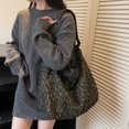 thumbnail image 5 of KKLDOGS Large Capacity Printed Hobo Shoulder Bag, Casual Soft Fabric Crossbody Tote, Oversized Sling Purse for Shopping, Travel & Daily Outings, 5 of 5