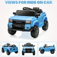 thumbnail image 6 of 12V Ride on Cars with Remote Control, Licensed Toyota LC250 2024 Ride on Toys Vehicle with Bluetooth, Music, AUX/USB Port, Powered Kids Electric Car for Toddlers Boys Girls Ages 3-5 Gift, Blue, 6 of 8