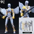 thumbnail image 1 of (Assembly Completed) T13 Action Figure Set,Dummy 13 Robot Action Figure, Lucky 13 Collectible Action Figure Articulated, 1 of 6