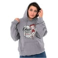 thumbnail image 4 of Ohio OH State Pride Cute Betty Boop Hoodie Sweatshirt Women Brisco Brands M, 4 of 6