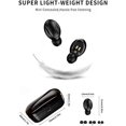 thumbnail image 2 of LOLO Audifonos Inalambricos Bluetooth 5.0, Mini Manos Libres Bluetooth para iPhone y Android, Auriculares Bluetooth Inalámbricos Impermeable, Sonido Estéreo Reducción de Ruido Micrófono Incorporado, 2 of 7