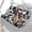 Black Cow Print, variant on KUIFORTI Print Cow UTV Seat Cover Dustproof Mule Seat Cushion Cover Polyester Hard Wearing UTV Accessories Compatible with Mule 3000 3010 3020 4000 4010 2001-2024