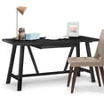 thumbnail image 2 of Allora Contemporary Computer Desk in Black, 2 of 10