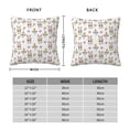 thumbnail image 2 of Fuzoiu easter Print Square Pillow Cover,Hidden Zipper Design,Luxury Square Pillow Case, Throw Pillow,Couch Cushion-12"x12", 2 of 7