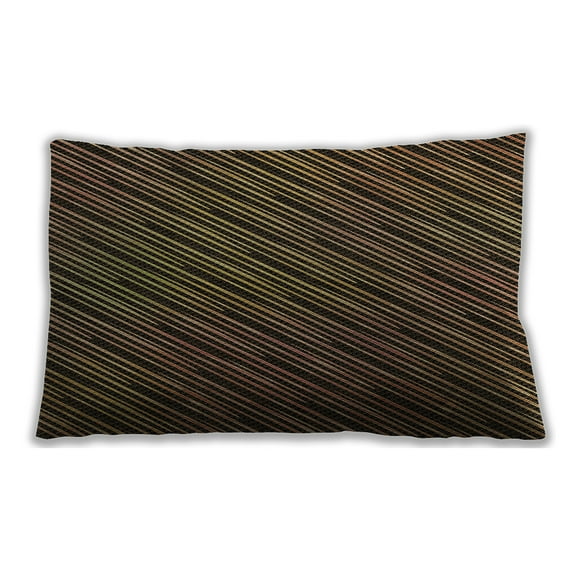 Ahgly Company Indoor Rectangular Contemporary Lumbar Throw Pillow, 13 inch by 19 inch