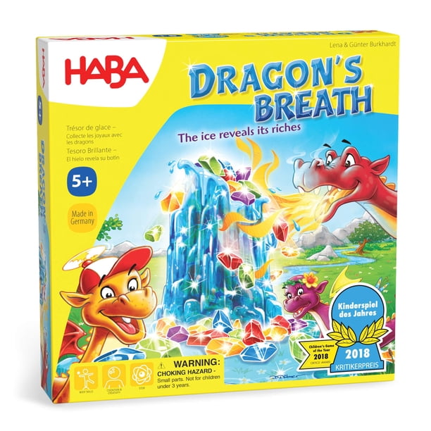 Juego Infantil HABA Dragon's Breath Ganador del Kinderspiel des Jahres 2018