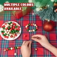 thumbnail image 4 of Perlas navideñas de madera BeBesta, 240 unidades, para manualidades, 4 of 7