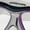 Clear skirt/Purple frame, variant on Atomic Aquatics SubFrame Scuba Diving Mask wtih Ultra Clear Lenses