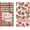 Watermelon, variant on Cherry Kitchen Dish Towels Set of 2, Life is Sweet Fruit Red Green Plaid Drying Hand Towel Baking Cooking Cloth, Spring Summer Farmhouse Bathroom Home Decoration 18 x 26 Inches