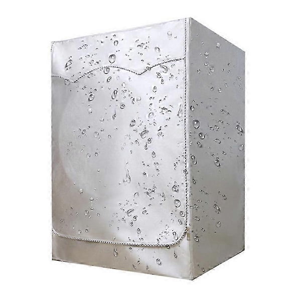 Washing Machine Protective Cover, Washing Machine Dust Cover Is Waterproof/Dust/Sunproof, Washing Machine Cover 60*50*85cm