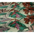 thumbnail image 5 of oneOone Cotton Jersey Beige Fabric Floral & Leaves Sewing Fabric By The Yard Printed Diy Clothing Sewing Supplies 58 Inch Wide, 5 of 6