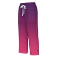 thumbnail image 4 of Dagugfen Capris for Women Color Blocked Straight Leg Breathable Drawstring Elastic Waist Summer Daily Wear Casual Capri Pants with Pockets, 4 of 5