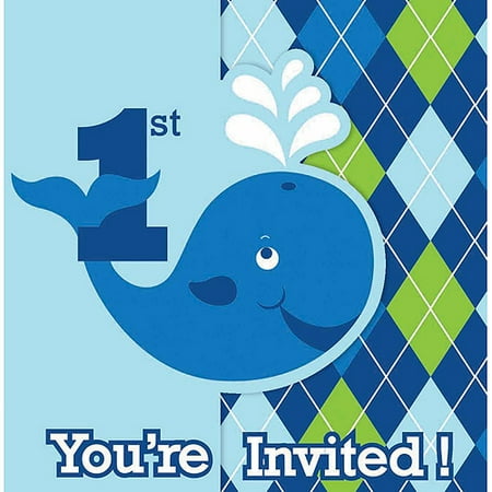 Creative Converting Ocean Preppy Invites
