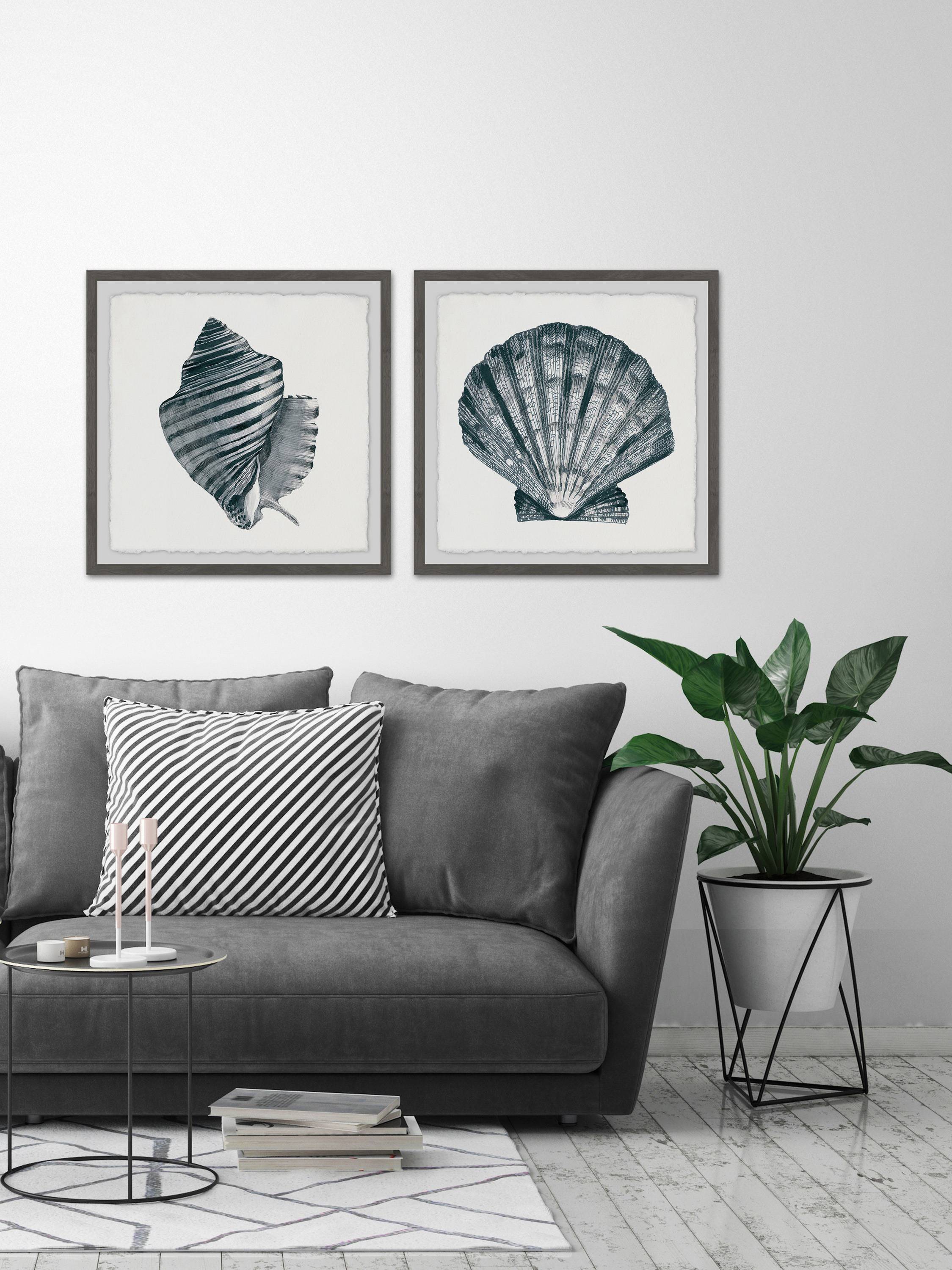 Marmont Hill Striped Queen Conch II Diptych