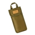 thumbnail image 4 of Bolsa de almacenamiento para estacas de tienda de campaña, bolso de mano, bolsa de mano, estuche reutilizable, bolsa de almacenamiento para clavos de tierra Caqui 22cmx12.5cm, 4 of 9