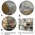 thumbnail image 3 of Designart "Gold And Grey Radical Simplicity II" Modern Midcentury Canvas Wall Art, 3 of 5