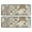 Brown Ethnic Floral, variant on Kitchen Rugs Sets Of 2,Brown Geometric Triangle Diamond Pattern Anti Fatigue Kitchen Mat Rugs Non Slip Washable,Decorative Kitchen Floor Mats for Kitchen,Sink,Laundry,17"x47" 17"x47"