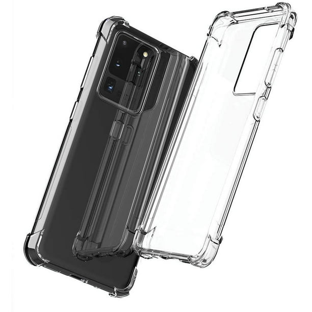 Clear Phone Case For Samsung Galaxy S20 Ultra edge Soft TPU Cover ...