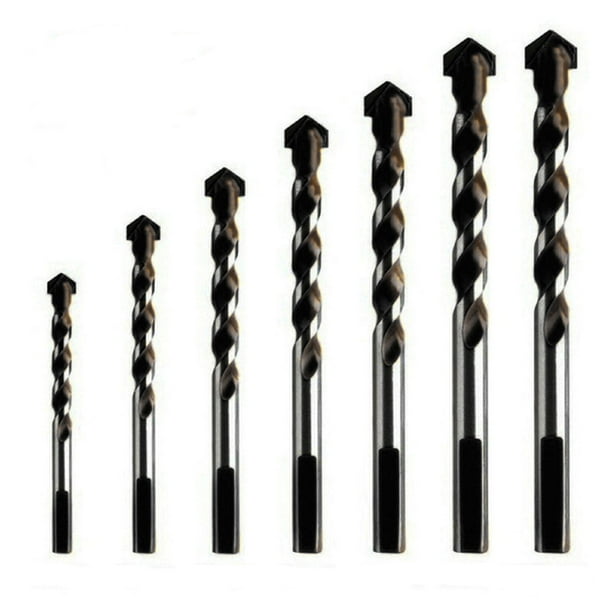 Moocorvic 7piece Drill Bit Ceramic Tile Concrete Glass High Hardness