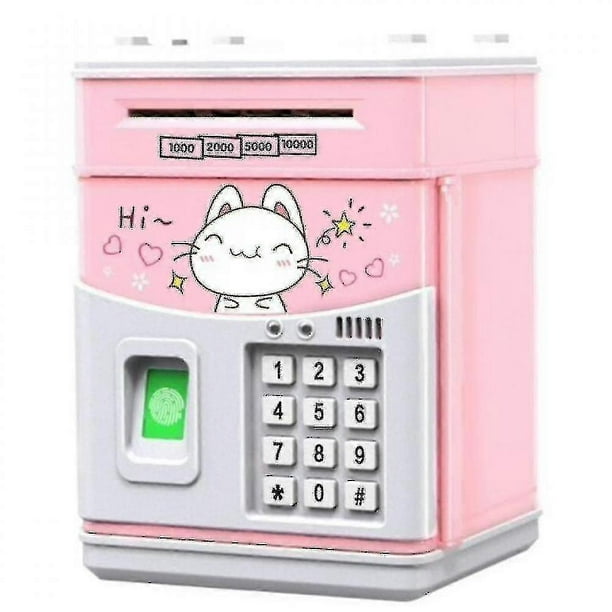 Electronic Piggy Bank Kids Coin Bank With Code, Electronic Money Banks Money Box For Kids,kids Safe Bank