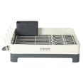 thumbnail image 4 of Gibson Home Nestcraft Full Size Rust Resistant Dish Rack with Drain Board and Flatware Caddy - White, 4 of 15