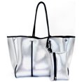 thumbnail image 3 of Bolso de mano dorado de alta gama más vendido para mujer, de tamaño mediano, bolsos de playa, un conjunto de dos impermeables en oferta, 3 of 5