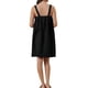 thumbnail image 3 of Bata de baño de felpa para mujer Inspire Chic, bata de spa para gimnasio, piscina, ducha, toalla de baño, vestido de ducha XS negro, 3 of 5