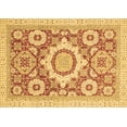 thumbnail image 1 of Ahgly Company Indoor Rectangle Abstract Brown Modern Area Rugs, 8' x 12', 1 of 4