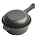thumbnail image 4 of Juego de sartenes de hierro fundido Utensilios de cocina con tapa de sartén BBQ Steak Pot Saucepan Grill Olla de cocina para cocina interior, 4 of 9