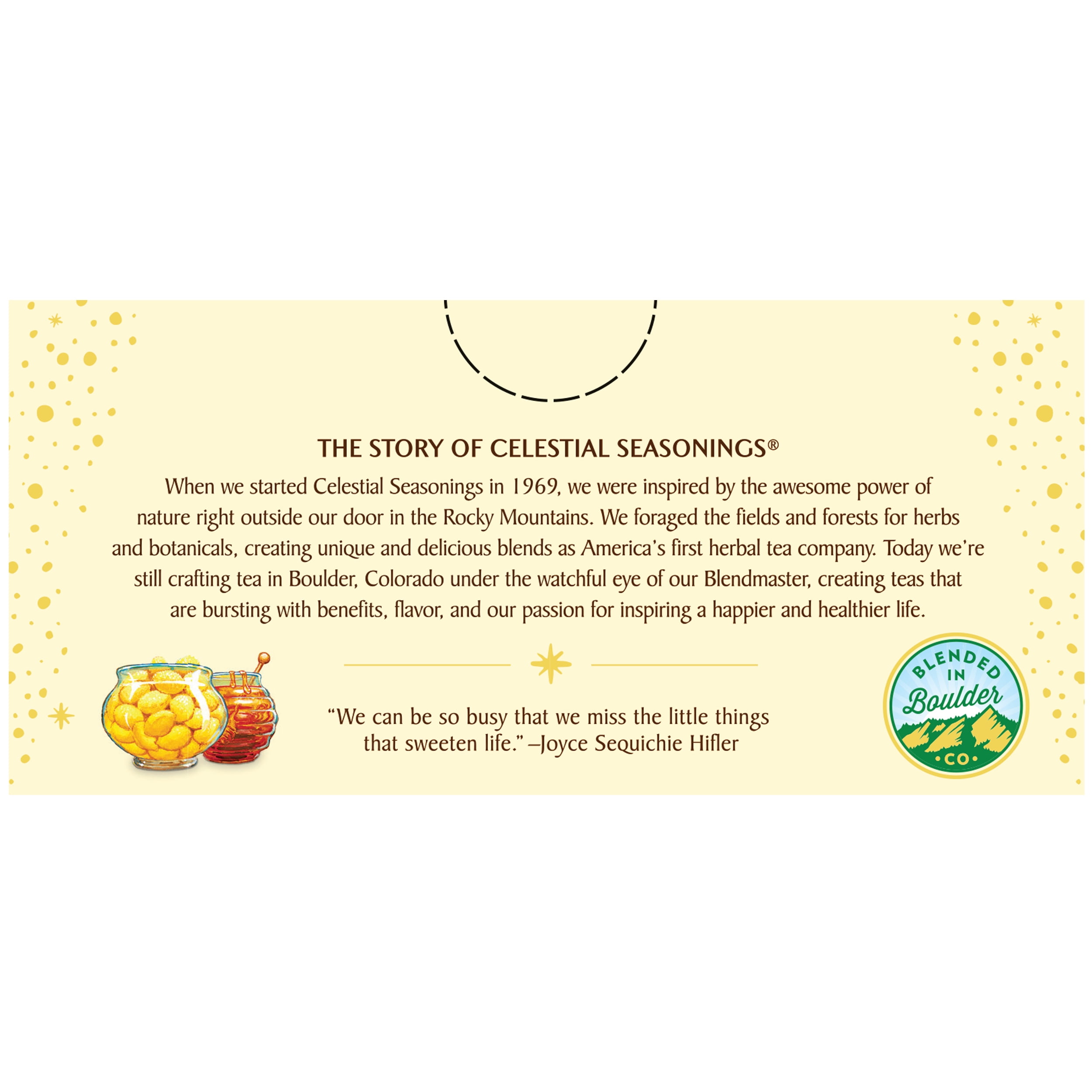 (6 pack) Celestial Seasonings Caffeine-Free Lemon Honey Drop Herbal Tea Bags (16 Count)