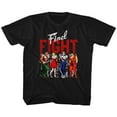 thumbnail image 1 of Final Fight Panneaux T-Shirt Noir pour Jeunes, 1 of 1