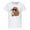 White, variant on Tiijoy Toddler Girls Cute Capybara Graphic T-Shirt Kids Short Sleeve T Shirt, Sizes 2-3