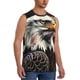 thumbnail image 2 of Balery Retro American Eagle A Camisetas sin mangas para hombre, absorbe la humedad y protege contra el mal olor.-3X-Large, 2 of 7