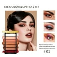 thumbnail image 5 of Xihbxyly Paleta de Sombras de Ojos de Color, Tonos Perlados Mate Versátiles, Cremas Iluminadoras y Labiales, Fórmulas Fáciles de Aplicar y Difuminar, Maquillaje Diario/Glamour de Fiesta/Eventos Espec, 5 of 5