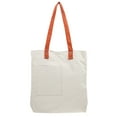 thumbnail image 3 of Soimiss 1Pc Reusable Grocery Tote Bag Canvas Large Capacity Beige for Shopping Mall, 3 of 8