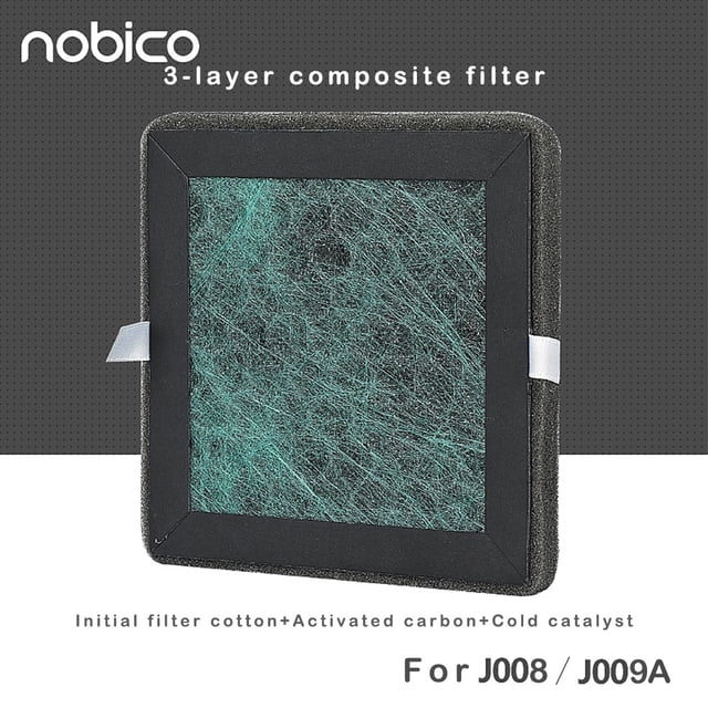 EGNMCR Nobico 3-layer Composite Filter For J008/J009A Negative Purifier Composite Purifier