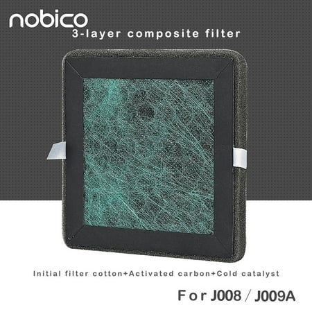 

XIAOFFENN Nobico 3-layer Composite Filter For J008/J009A Negative Ion Air Purifier