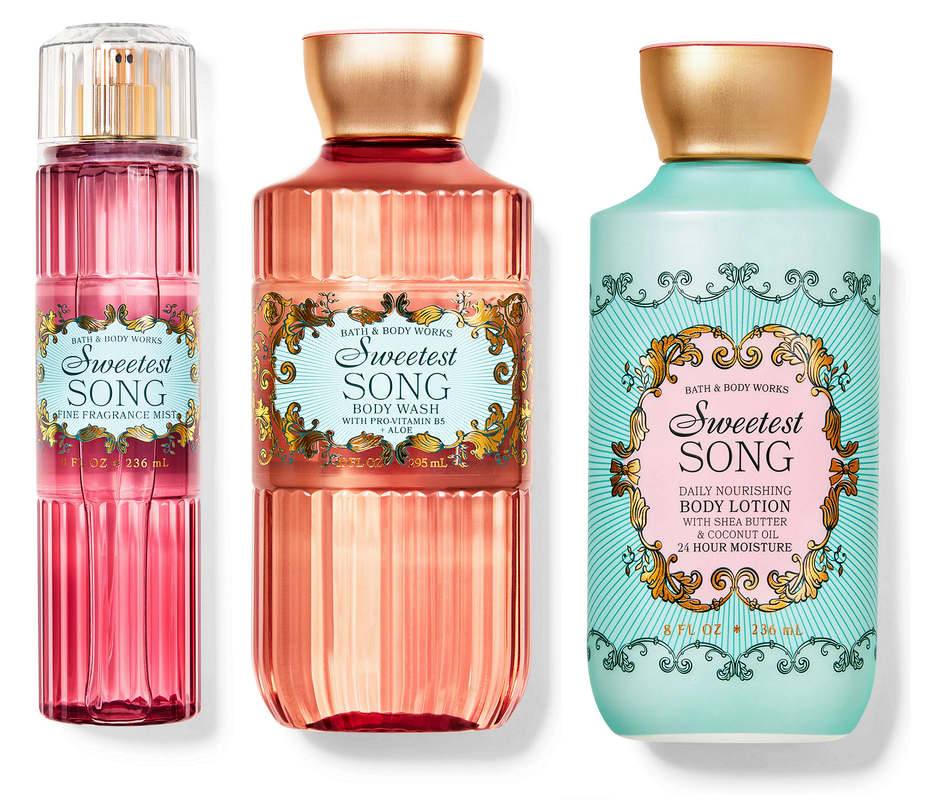 Bath & Body Works Gingham Gorgeous Trio Gift Set, Fragrance