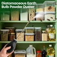 thumbnail image 2 of 1 Pack Powder Duster with Large Rubber Bulb and Long Brass Tube, Diatomaceous Earth Applicator for Indoor and Outdoor Use, Includes Funnel and Spoon, 2 of 7
