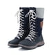 thumbnail image 3 of NECHOLOGY Botas Mujer Adulto Femenino Zapatos Botines mujer Botas de invierno para exteriores de , botas de media duración, botas para mujer, botas térmicas de nieve para mujer (Blue, 7), 3 of 5