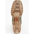 thumbnail image 7 of Laredo Men's Peete Summit Grey Leather Square Toe Western Boots 7730, 7 of 7