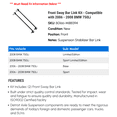 thumbnail image 2 of Front Sway Bar Link Kit - Compatible with 2006 - 2008 BMW 750Li 2007, 2 of 2