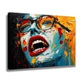 thumbnail image 2 of Abstract Art Modern Decorative Painting Face Framed Canvas Poster Bedroom Decor Sports Landscape Office Room Decor Gift,Frame-style,16x24inch(40x60cm), 2 of 8